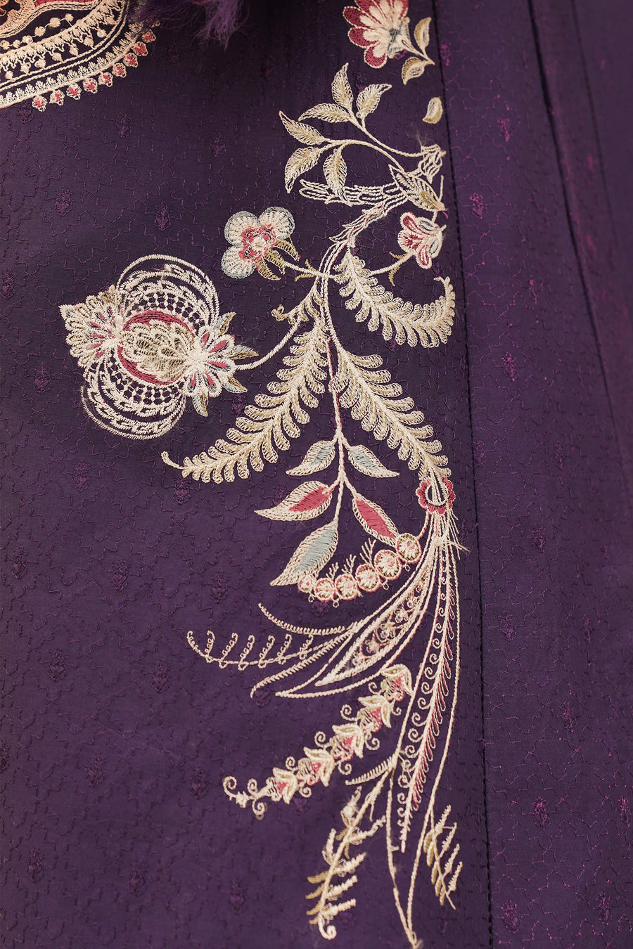Zara Shahjahan Luxury Lawn Unstitched 3Pc Suit - DINA