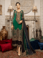 Charizma Dastan-e-Jashan Unstitched Formal Chiffon 3Pc Suit DJ-01
