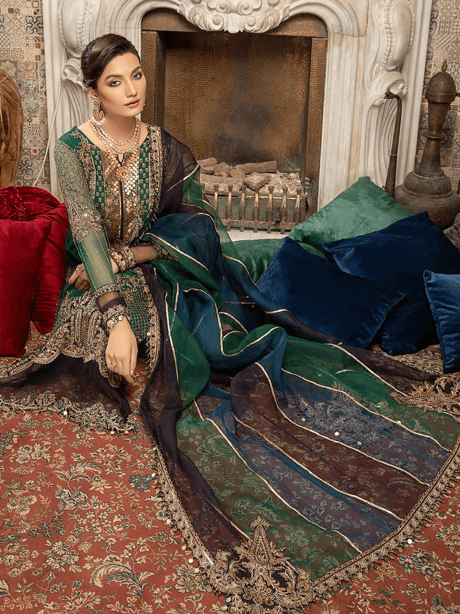 Charizma Dastan-e-Jashan Unstitched Formal Chiffon 3Pc Suit DJ-01
