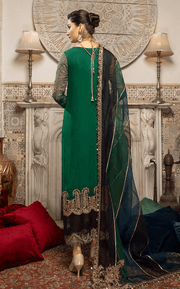 Charizma Dastan-e-Jashan Unstitched Formal Chiffon 3Pc Suit DJ-01
