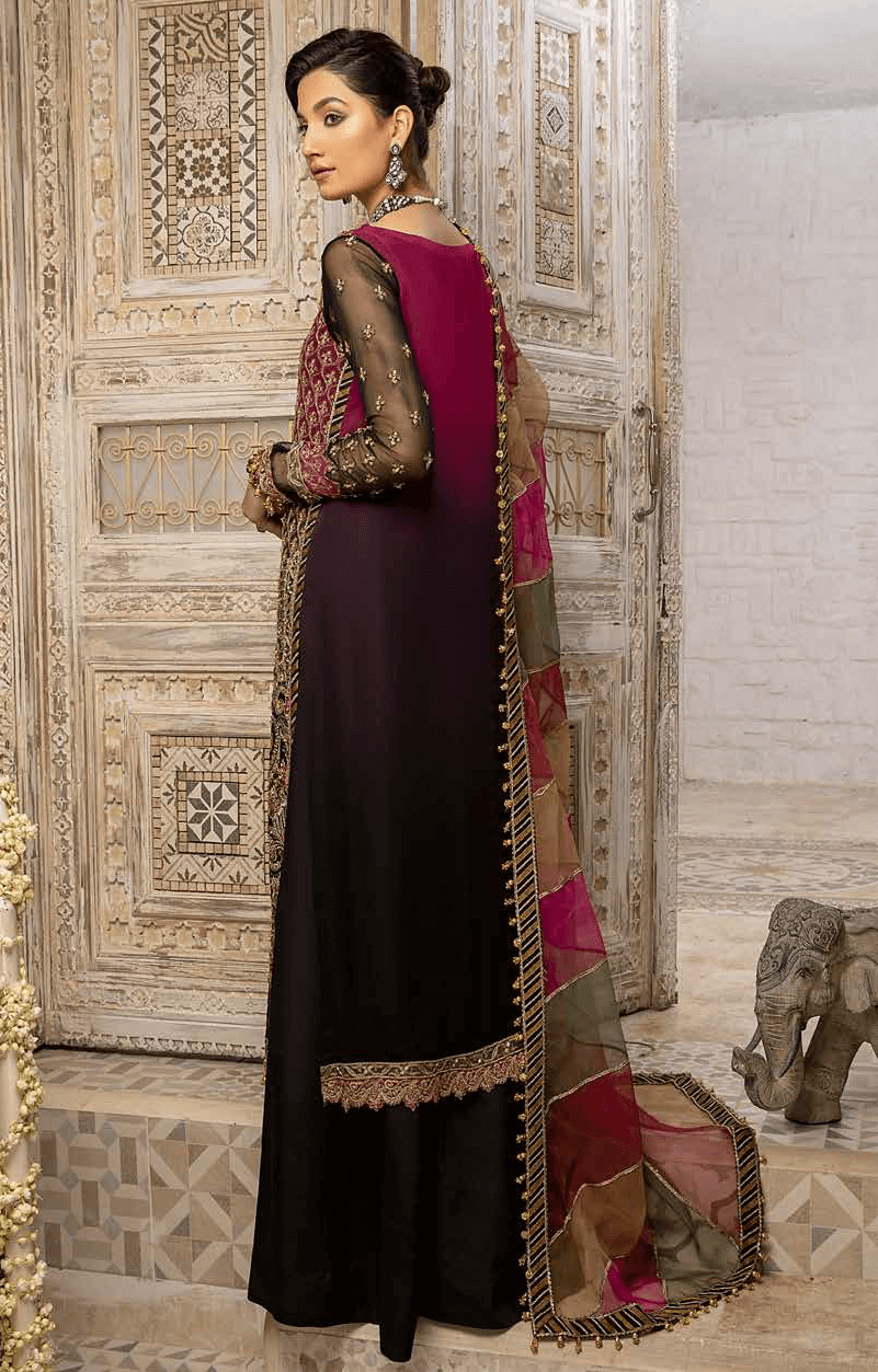 Charizma Dastaan-e-Jashan Unstitched Formal Chiffon 3Pc Suit DJ-02