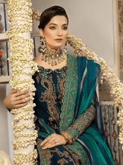 Charizma Dastan-e-Jashan Unstitched Formal Chiffon 3Pc Suit DJ-03