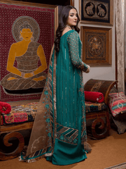 Charizma Dastaan-e-Jashan Unstitched Formal Chiffon 3Pc Suit DJ-06