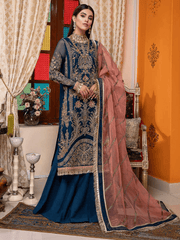 Charizma Dastaan-e-Jashan Unstitched Formal Chiffon 3Pc Suit DJ-07
