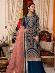 Charizma Dastaan-e-Jashan Unstitched Formal Chiffon 3Pc Suit DJ-07