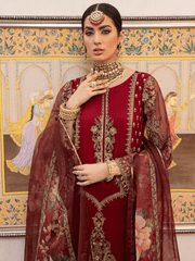 Charizma Dastaan-e-Jashan Unstitched Formal Chiffon 3Pc Suit DJ-08