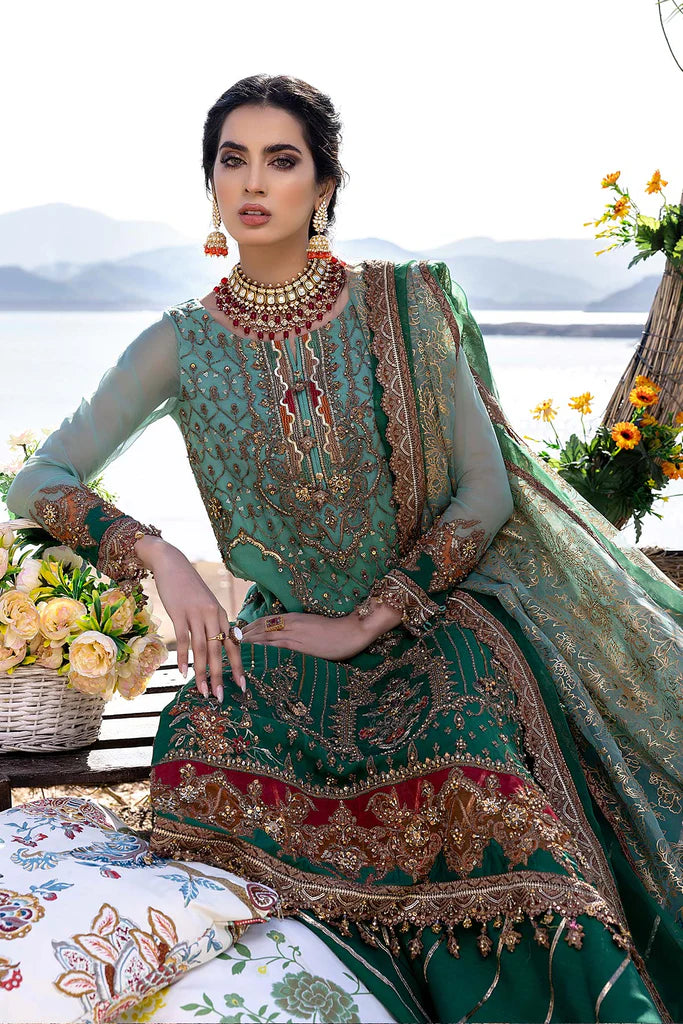 Charizma Dastan-e-Jashan Unstitched Formal Chiffon 3Pc Suit DJ23-01