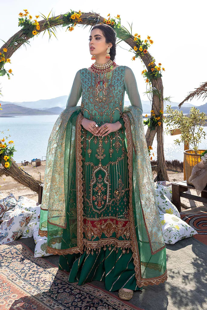 Charizma Dastan-e-Jashan Unstitched Formal Chiffon 3Pc Suit DJ23-01