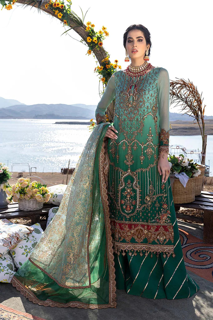 Charizma Dastan-e-Jashan Unstitched Formal Chiffon 3Pc Suit DJ23-01