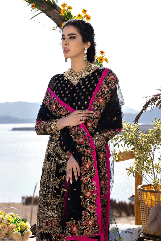 Charizma Dastan-e-Jashan Unstitched Formal Chiffon 3Pc Suit DJ23-02