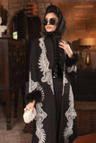 Maria B Winter Linen Unstitched Embroidered 3Pc Suit DL-1004-Black