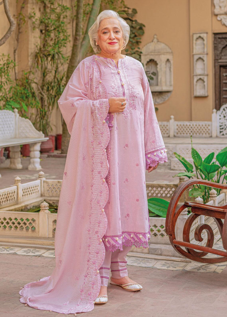 Gul Ahmed Mother Collection Unstitched Embroidered Lawn 3Pc DM-32005