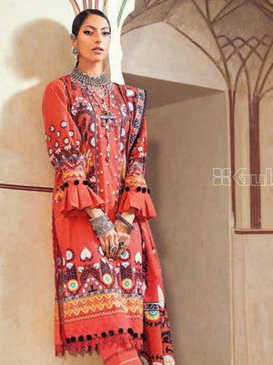 Gul Ahmed Essential Printed Lawn 3Pc Suit DN-22053 - FaisalFabrics.pk