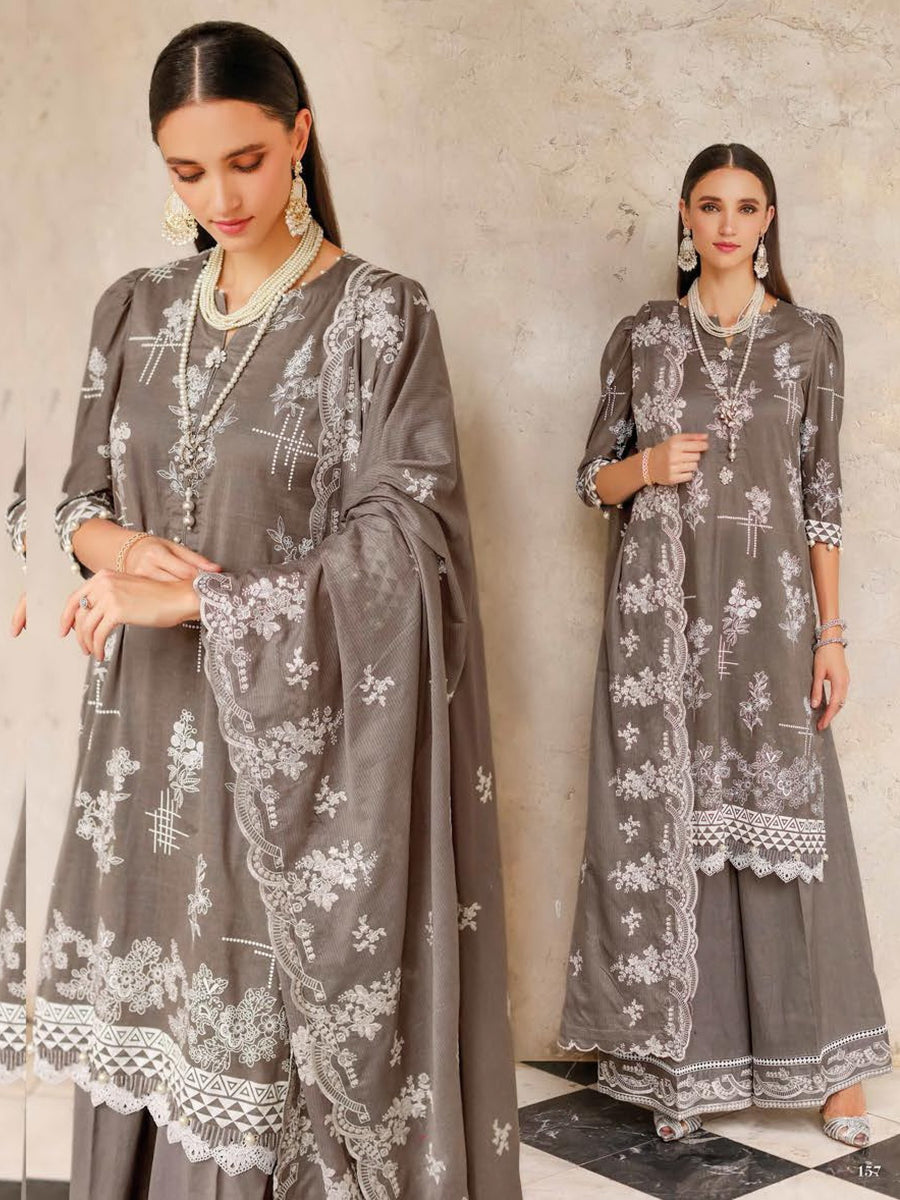 GulAhmed Summer Essential Lawn Unstitched Embroidered 3 Piece DN-32016
