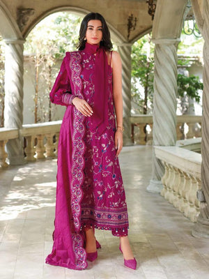 GulAhmed Summer Essential Lawn Unstitched Embroidered 3 Piece DN-32026