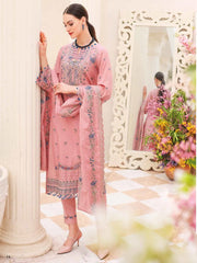 GulAhmed Summer Essential Lawn Unstitched Embroidered 3 Piece DN-32028