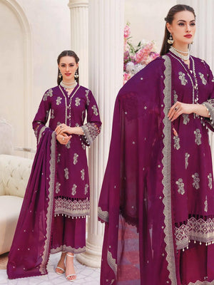 GulAhmed Summer Essential Lawn Unstitched Embroidered 3 Piece DN-32037