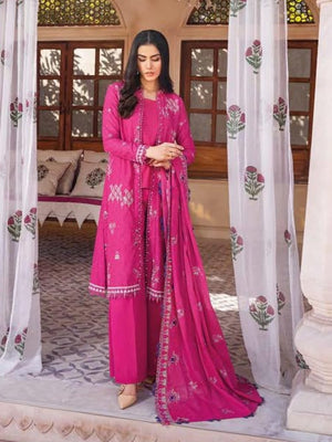 GulAhmed Summer Essential Lawn Unstitched Embroidered 3 Piece DN-32042