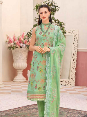 GulAhmed Summer Essential Lawn Unstitched Embroidered 3 Piece DN-32051