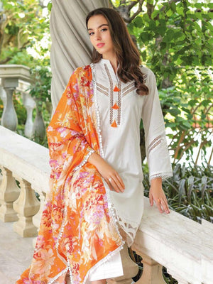 GulAhmed Summer Essential Lawn Unstitched Printed 3Pc Suit DN-32057