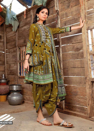 GulAhmed Summer Essential Lawn Unstitched Printed 3Pc Suit DN-32075B