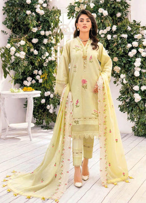 GulAhmed Summer Essential Lawn Unstitched Printed 3Pc Suit DN-32090
