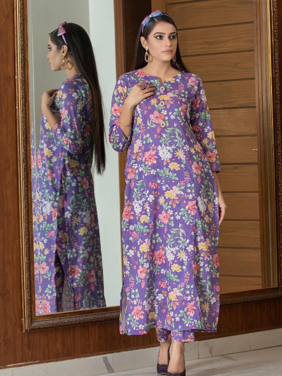 Labisa Dosti Color of True Friendship Unstitched Lawn 2Piece Suit D-04