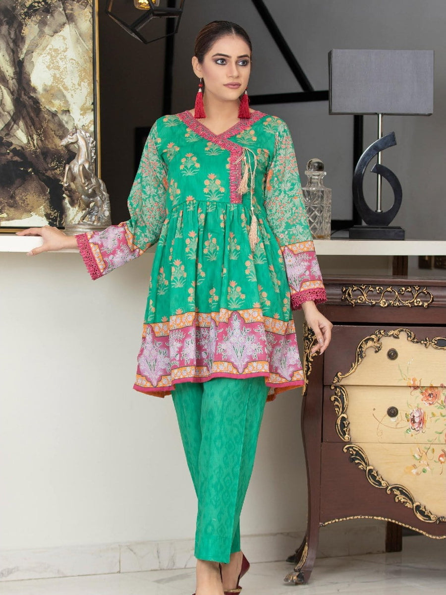 Labisa Dosti Color of True Friendship Unstitched Lawn 2Piece Suit D-11