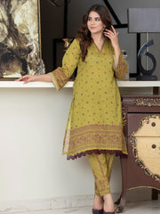 Labisa Dosti Color of True Friendship Unstitched Lawn 2Piece Suit D-12