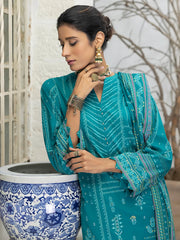Lakhany LSM Dareechay Printed Lawn Unstitched 3 Piece Suit DPC-EA-0423