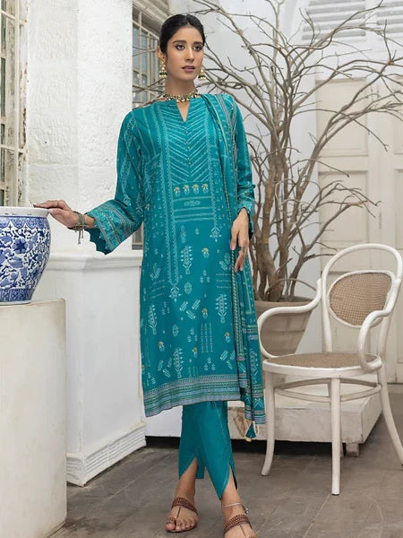 Lakhany LSM Dareechay Printed Lawn Unstitched 3 Piece Suit DPC-EA-0423