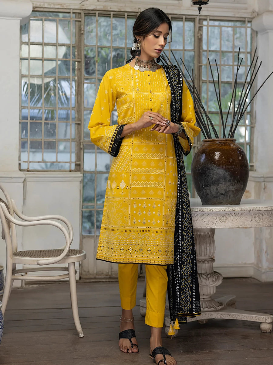 Lakhany LSM Dareechay Printed Lawn Unstitched 3 Piece Suit DPC-SS-0012