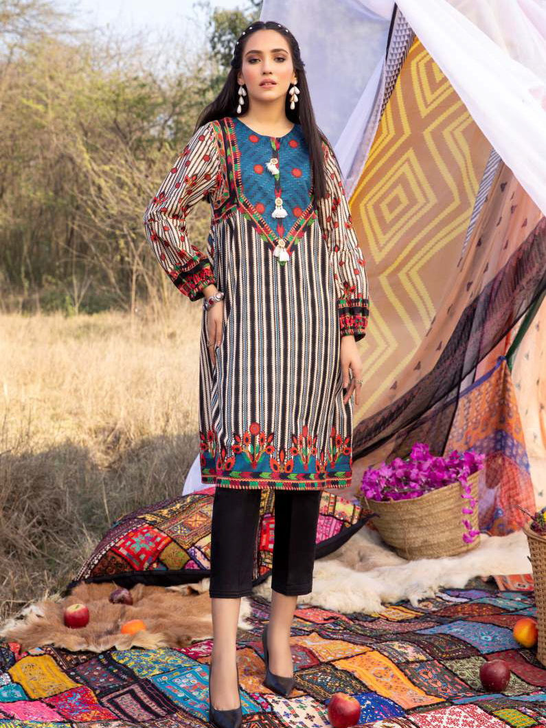 So Kamal Lawn 2021 1PCS Unstitched Printed Shirt DPL 1094 - FaisalFabrics.pk