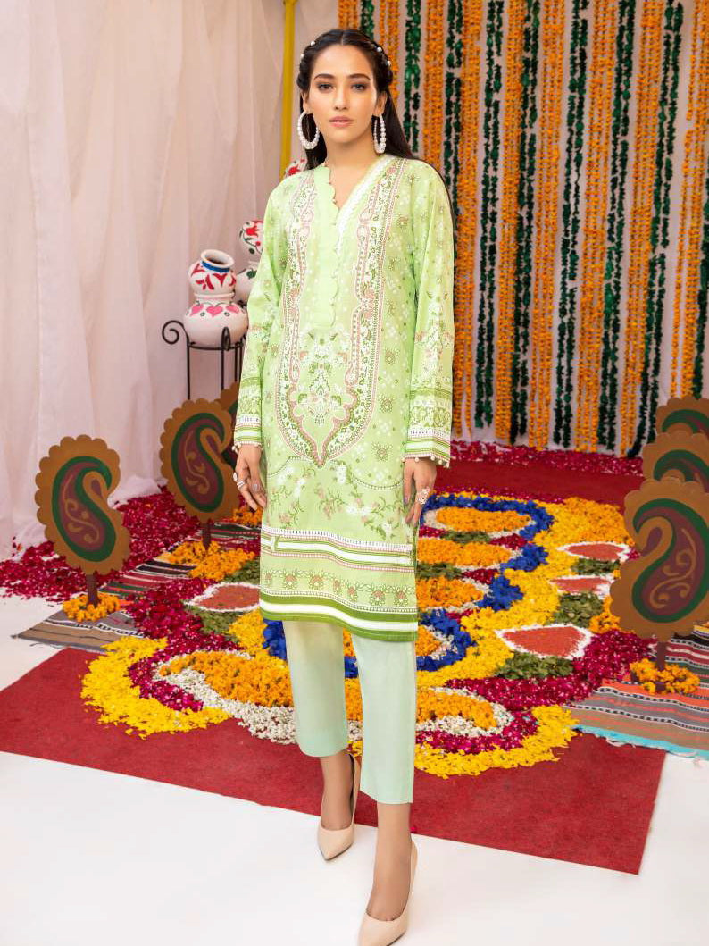 So Kamal Lawn 2021 1PCS Unstitched Paste Print Shirt DPL 1108 - FaisalFabrics.pk