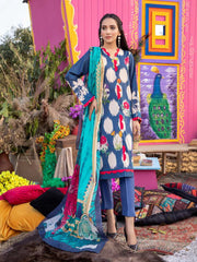 So Kamal Lawn 2021 2 Piece Unstitched Printed Suit DPL 1151 - FaisalFabrics.pk