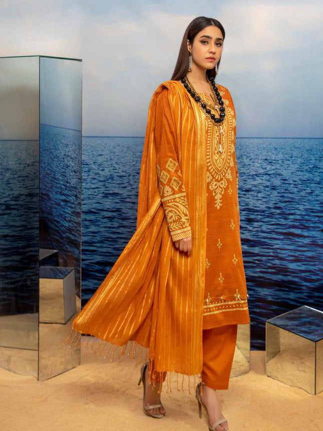 So Kamal Lawn 2021 3 Piece Unstitched Printed Suit DPL 1178 - FaisalFabrics.pk