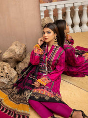 So Kamal Lawn 2021 3 Piece Unstitched Printed Suit DPL 1199 - FaisalFabrics.pk