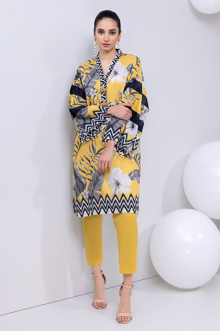SO Kamal Ready To Wear Printed Lawn 1Pc Shirt DPL-2202