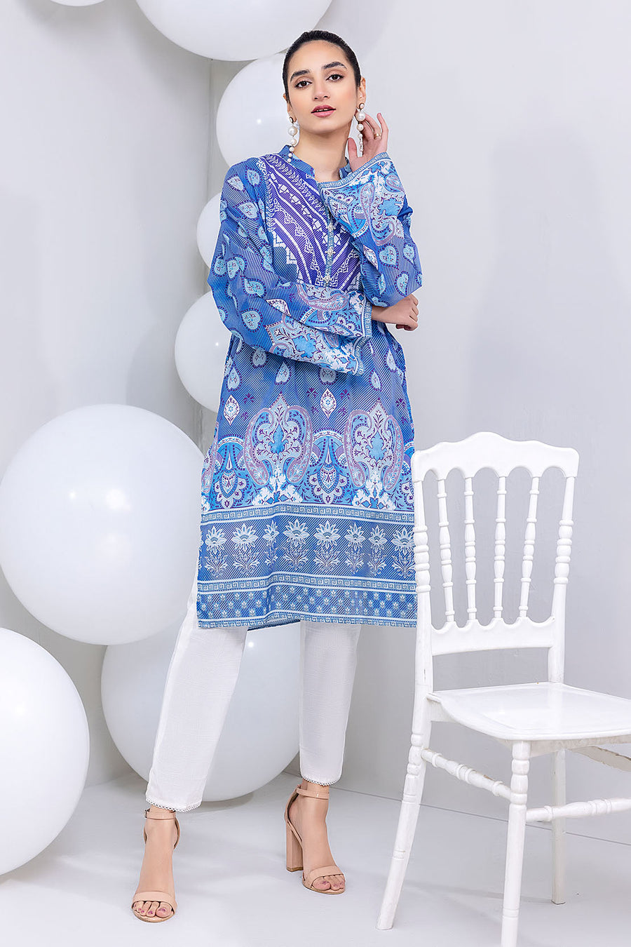 SO Kamal Ready To Wear Printed Lawn 1Pc Shirt DPL-2203