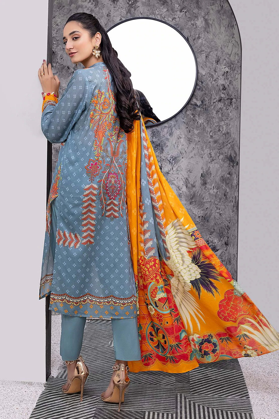 SO Kamal Ready To Wear Embroidered Lawn 2Pc Suit DPL-2226