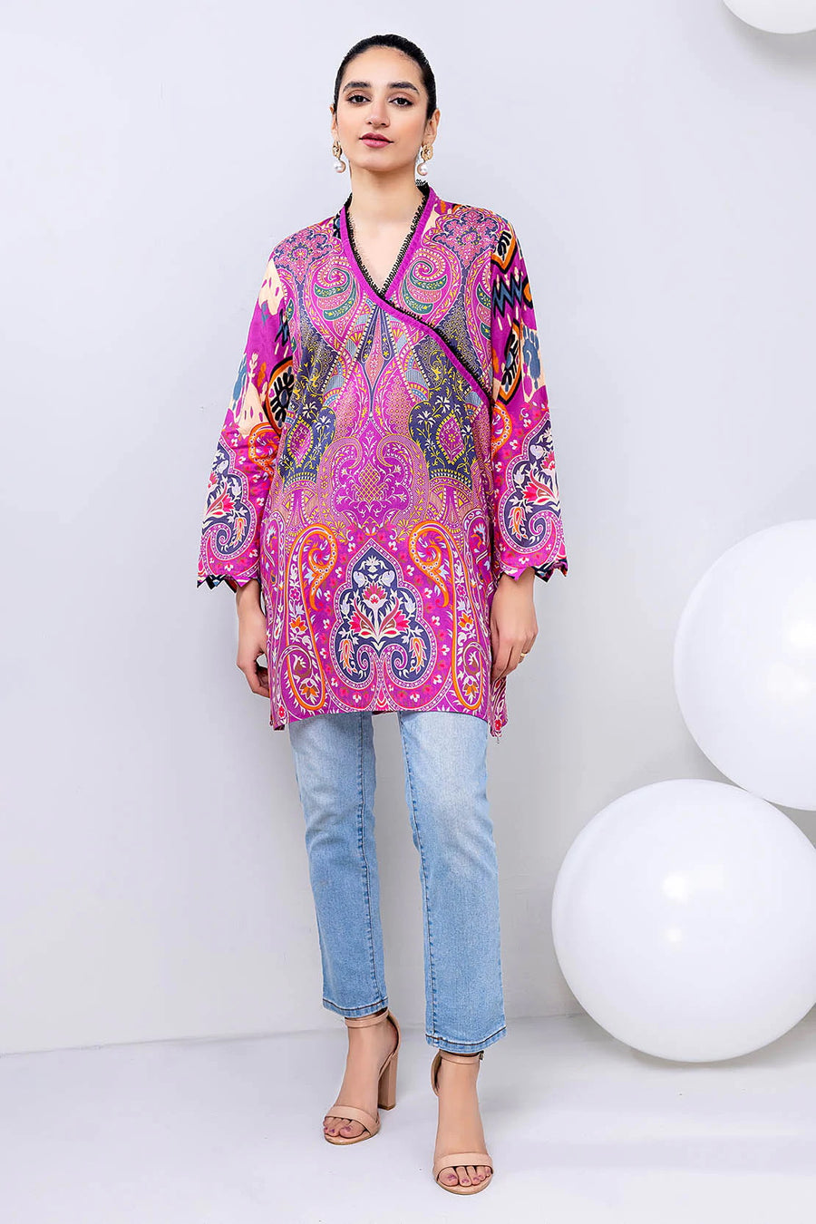 SO Kamal Ready To Wear Printed Lawn 1Pc Shirt DPL-2257