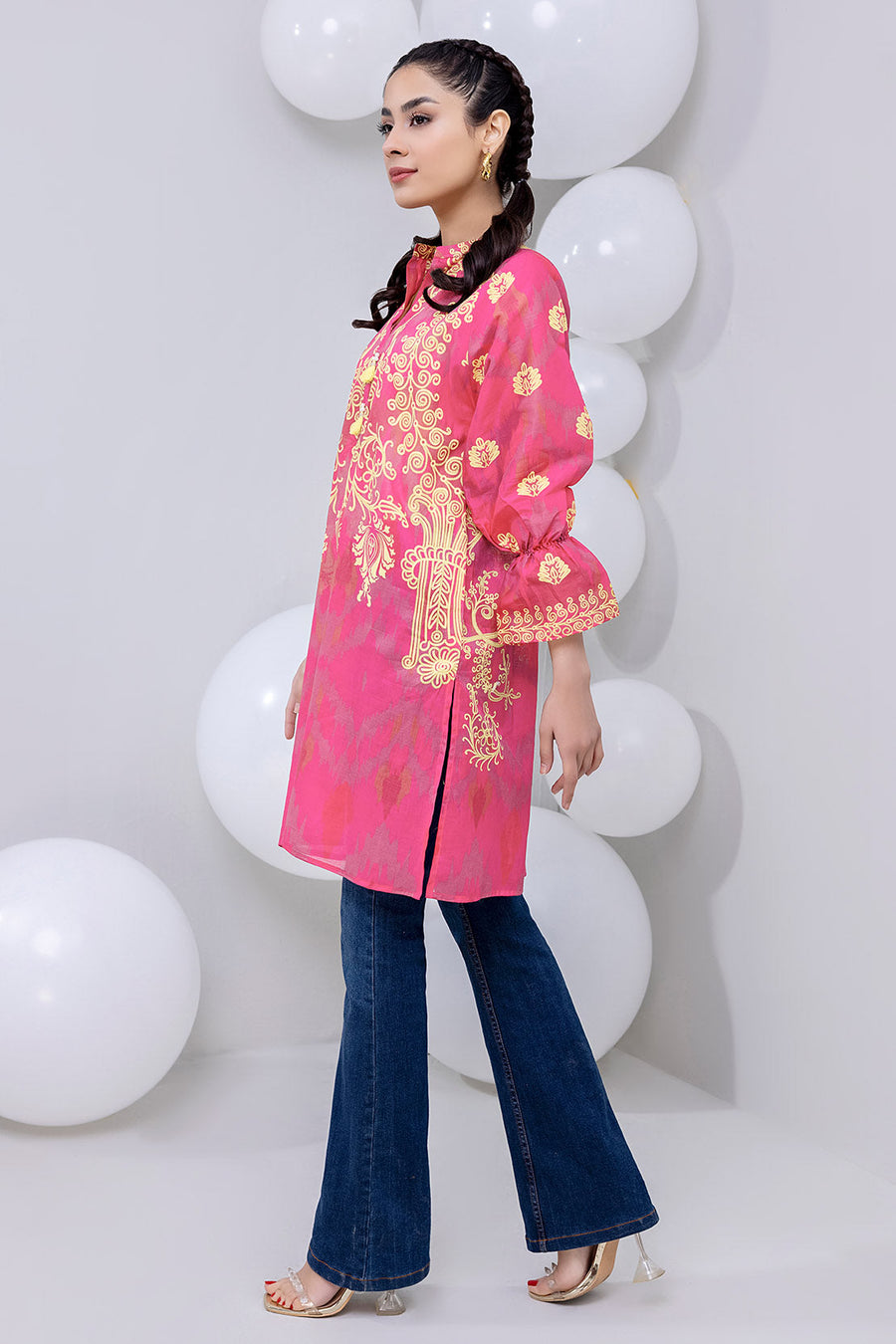 SO Kamal Ready To Wear Printed Lawn 1Pc Shirt DPL-2258