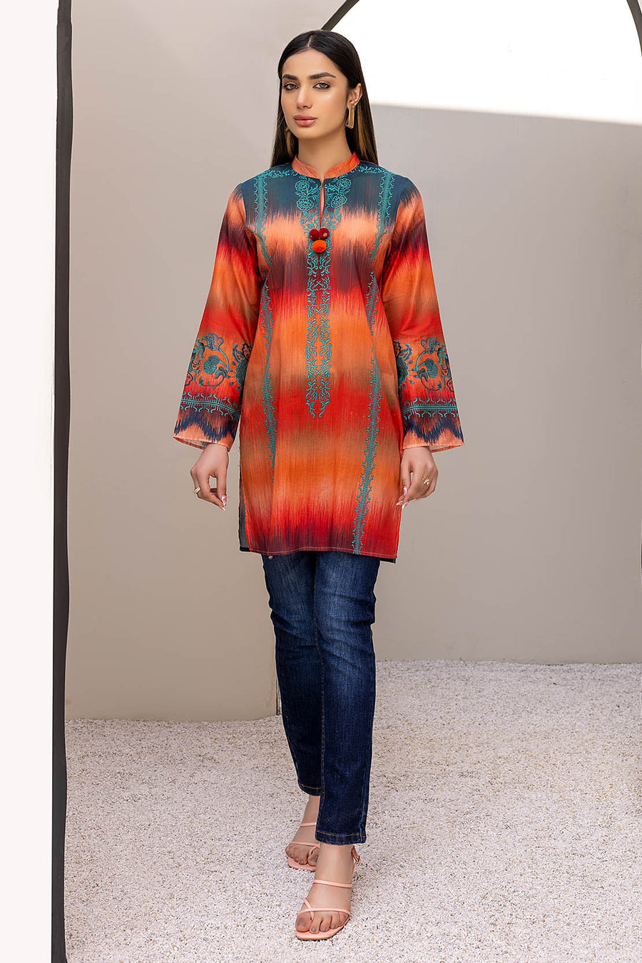 SO Kamal Ready To Wear Printed Lawn 1Pc Shirt DPL-2263