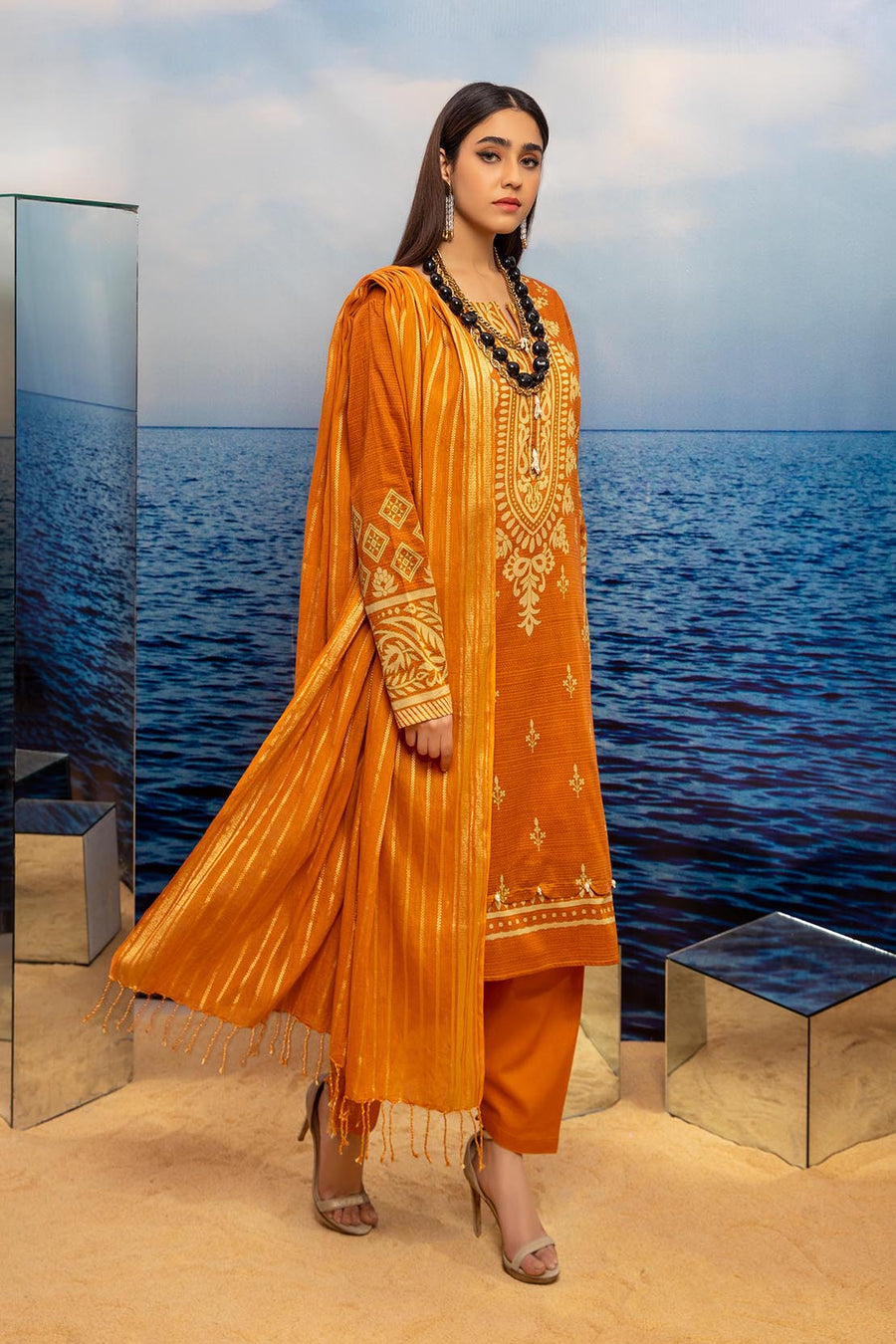 So Kamal Lawn 2021 3 Piece Unstitched Printed Suit DPL 1178 - FaisalFabrics.pk