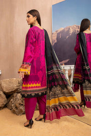 So Kamal Lawn 2021 3 Piece Unstitched Printed Suit DPL 1199 - FaisalFabrics.pk