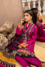 So Kamal Lawn 2021 3 Piece Unstitched Printed Suit DPL 1199 - FaisalFabrics.pk