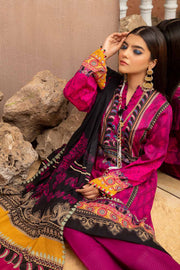So Kamal Lawn 2021 3 Piece Unstitched Printed Suit DPL 1199 - FaisalFabrics.pk