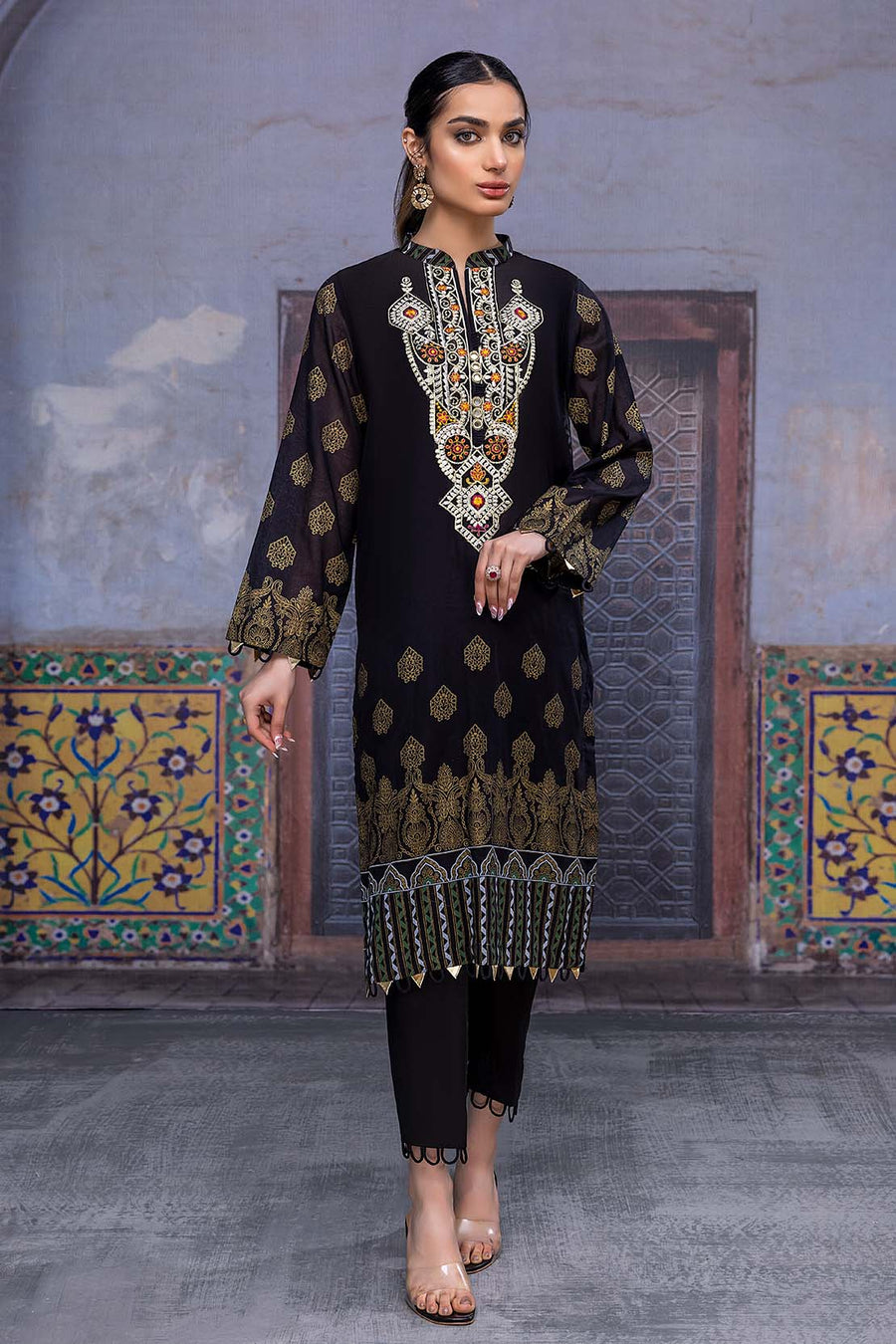 So Kamal “Hum Tum Hain Kamal” Embroidered Lawn Shirt DPL 2291