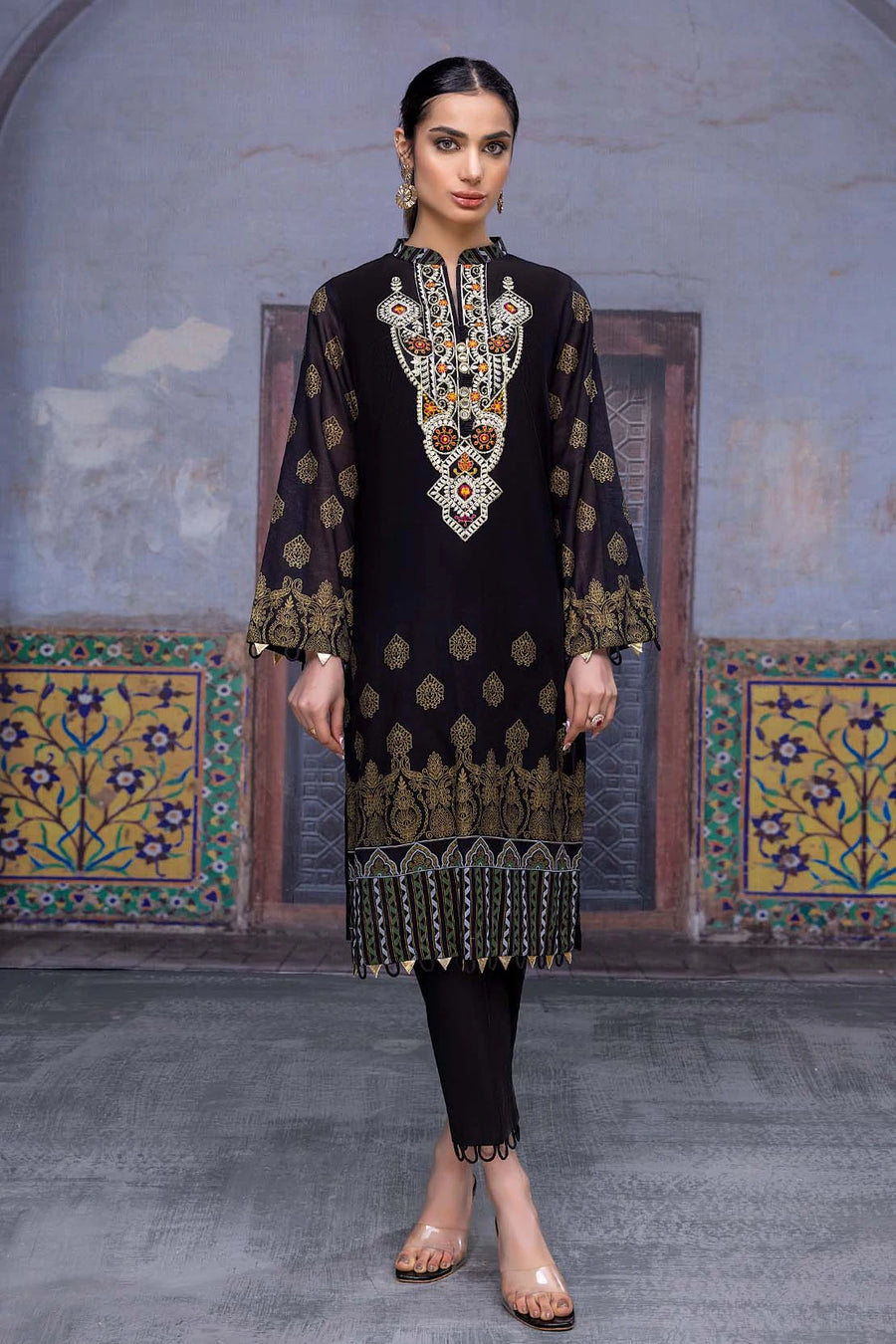 So Kamal “Hum Tum Hain Kamal” Embroidered Lawn Shirt DPL 2291