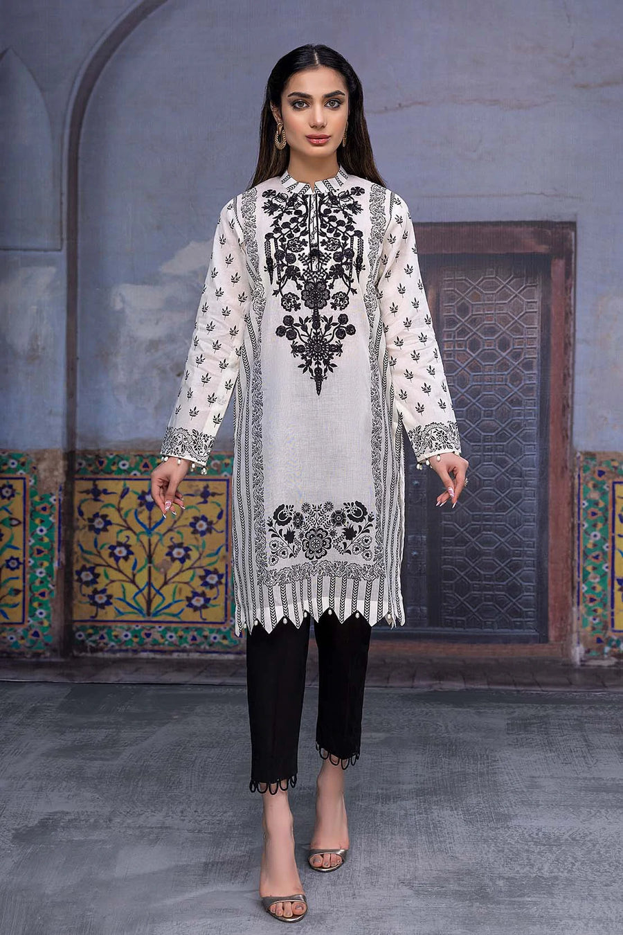 So Kamal “Hum Tum Hain Kamal” Embroidered Lawn Shirt DPL 2293
